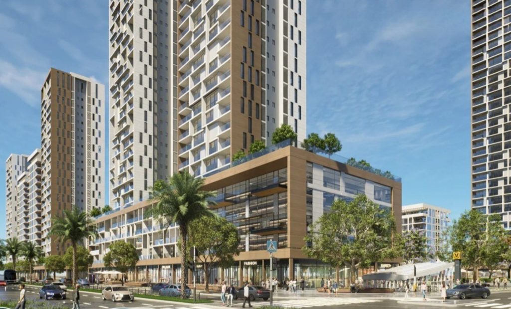 פרויקט מטרו מזרח-צומת סירקין. הדמיה: דוברות עיריית פתח תקווה